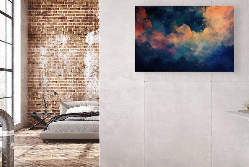 Celestial Brushstrokes Y39Z2H 63 by Abstract Rebellion