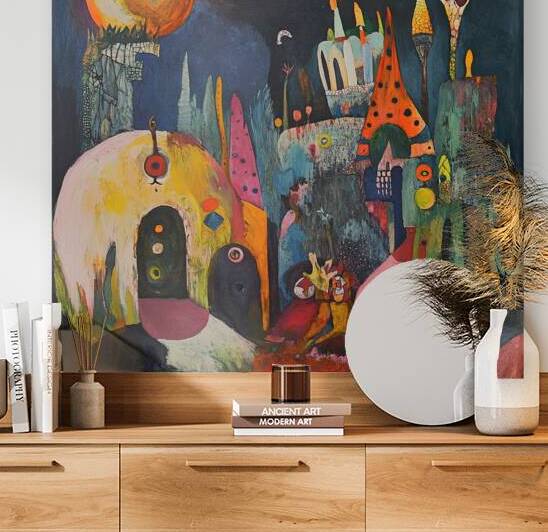 Celestial Cityscape Dream 78HJK 55 by Abstract Rebellion