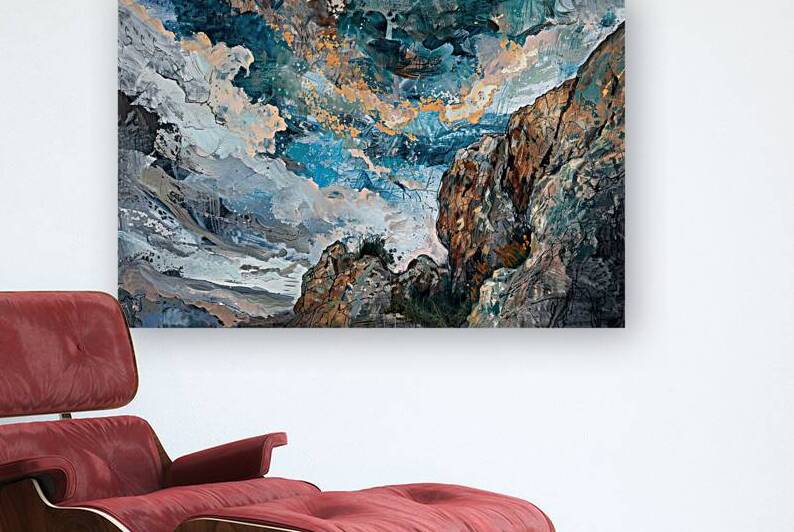 Celestial Crag Ascent H9P4N2 57 by Abstract Rebellion