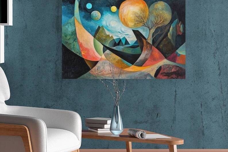 Celestial Dream Scape H92N5Z 58 by Abstract Rebellion