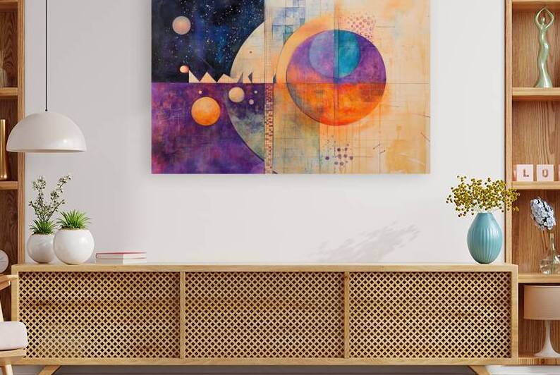 Celestial Echoes Y89N3Z 55 by Abstract Rebellion