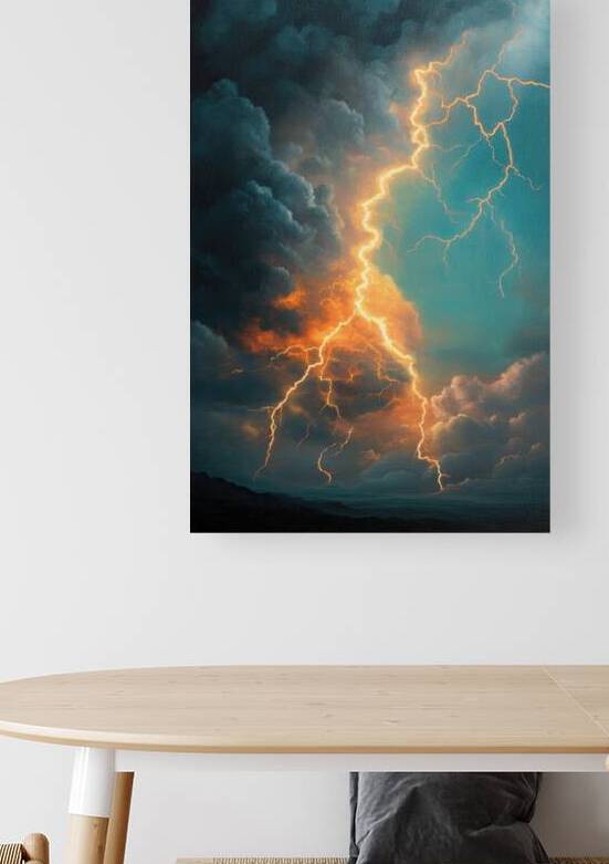 Celestial Fury Unleashed J9P2N3 57 by Abstract Rebellion