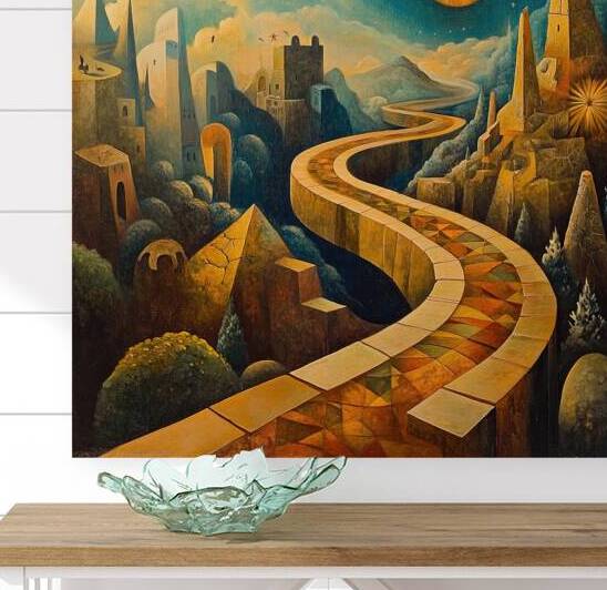 Celestial Pathway 7H9N2Z 55 by Abstract Rebellion