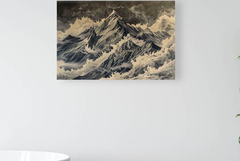 Celestial Peaks 7H29P4 45 by Abstract Rebellion