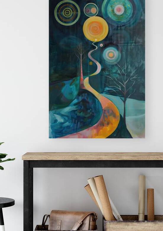 Celestial River Flows H3N9P2 55 by Abstract Rebellion