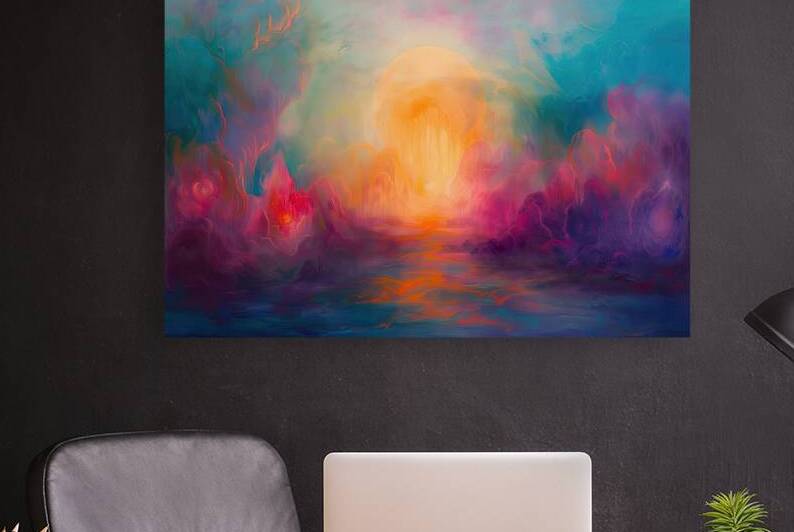 Celestial River Sunrise 92HJPN 57 by Abstract Rebellion