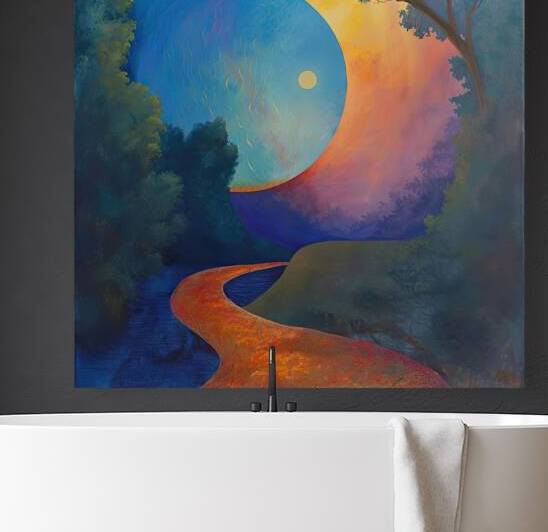 Celestial River Path 9H2N5B 60 Reproduction
