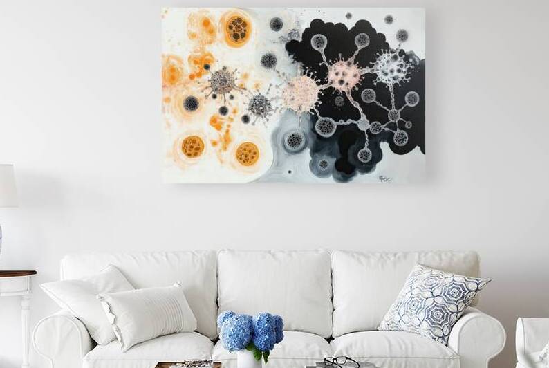 Cellular Echoes Across Void 7P3N2H 47 by Abstract Rebellion