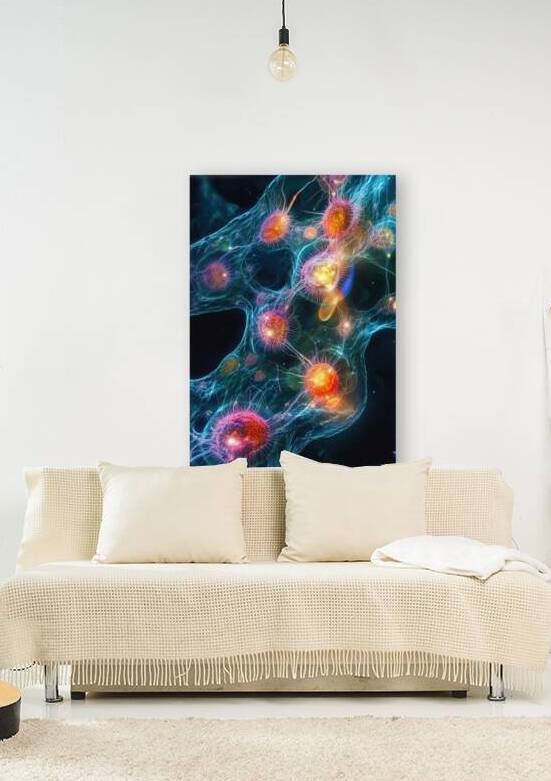 Cellular Cosmos Dance H2N9P2 60 by Abstract Rebellion