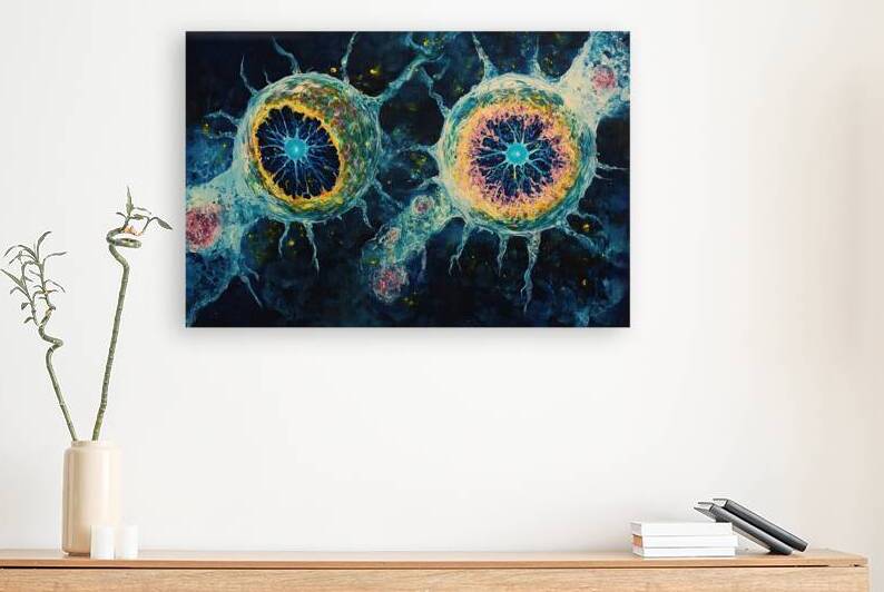 Cellular Cosmos Dance H2N9P 55 by Abstract Rebellion