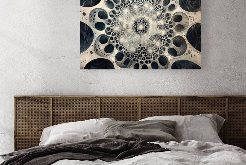 Cellular Cosmos Echoes Y9H4N2 55 by Abstract Rebellion
