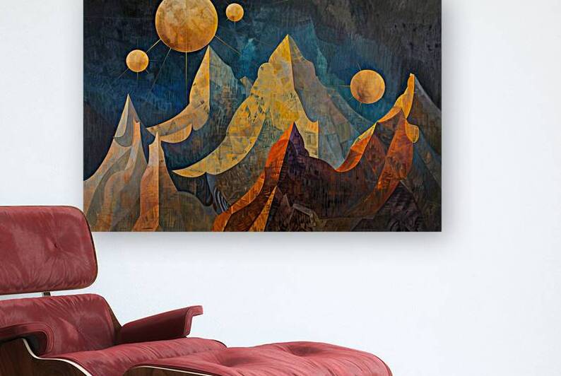 Celestial Peaks 29H7N4 63 by Abstract Rebellion