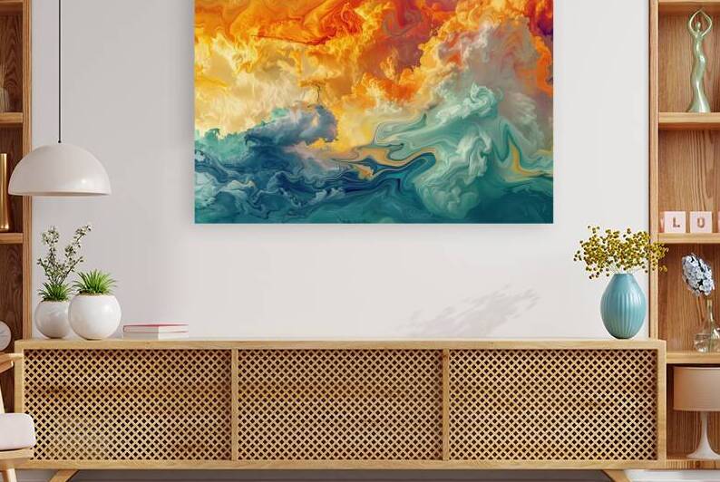 Celestial Turbulence H3N9C2 63 by Abstract Rebellion