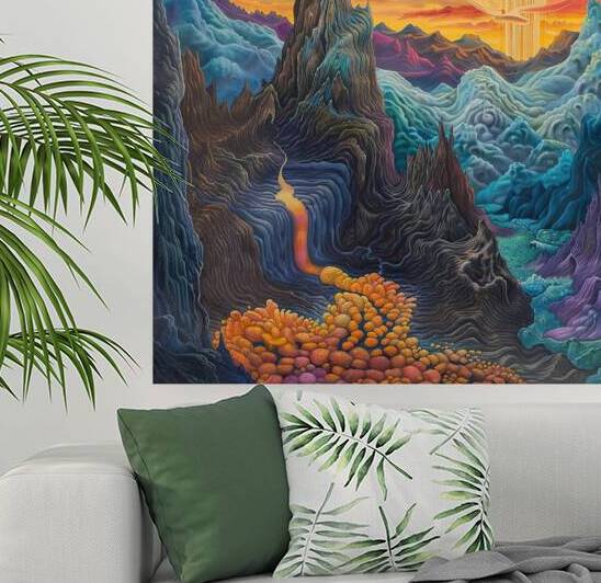 Celestial Valley Flow H92P3Z 60 by Abstract Rebellion