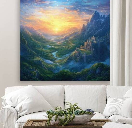 Celestial Valley Dawn H29NJP 67 by Abstract Rebellion