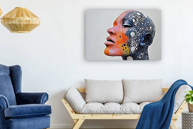 Celestial Visage H3N9P2 60 by Abstract Rebellion