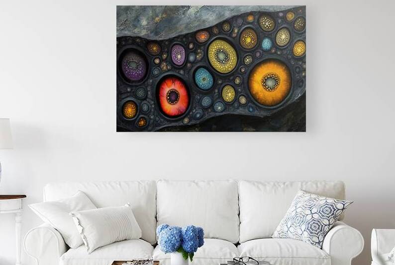 Celestial Whispers H2N3P9 68 by Abstract Rebellion