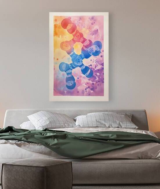 Cellular Harmony AB92C3 45 by Abstract Rebellion