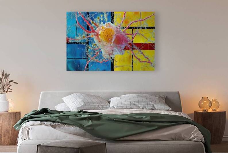 Cellular Mondrian Fusion 78HNP2 63 by Abstract Rebellion