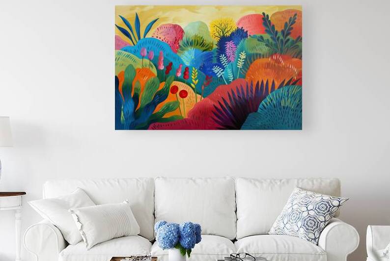 Chromatic Jungle Bloom H2J3N 62 by Abstract Rebellion