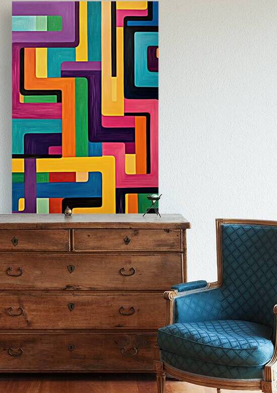 Chromatic Labyrinth 7H3N2P 60 by Abstract Rebellion