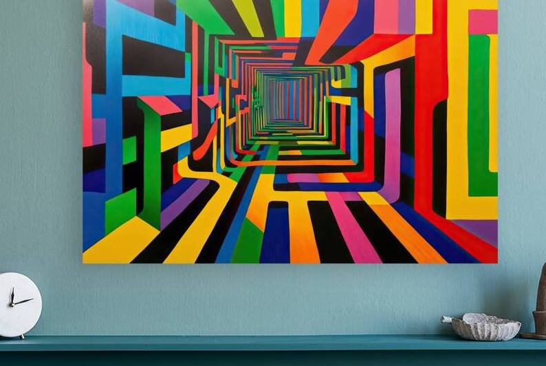 Chromatic Labyrinth 7H3N2P 62 by Abstract Rebellion