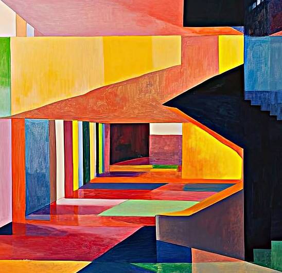 Chromatic Labyrinth H92D3N 65 by Abstract Rebellion