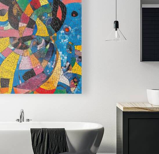 Chromatic Mosaic Dance J8H9N2 60 by Abstract Rebellion