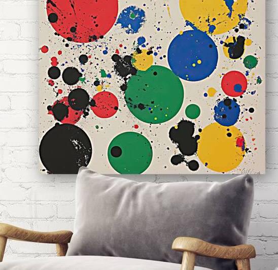 Chromatic Orbs Dance H2N3P9 57 by Abstract Rebellion