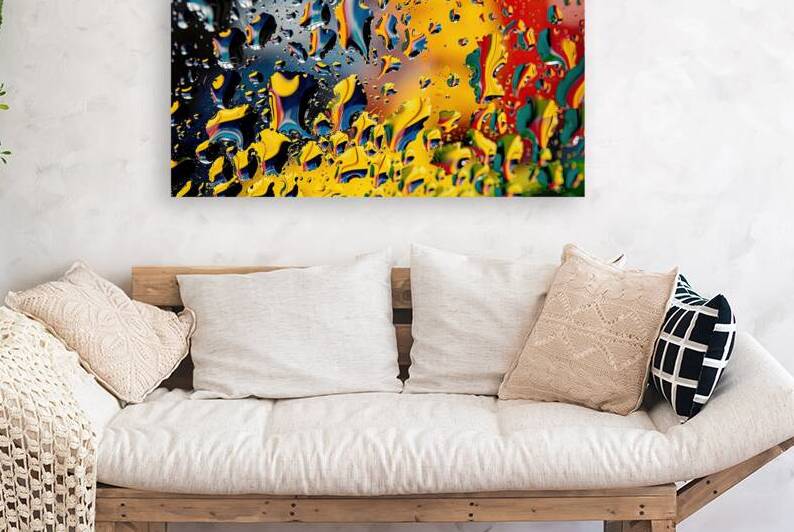Chromatic Rain Drops H2N9P4 45 by Abstract Rebellion