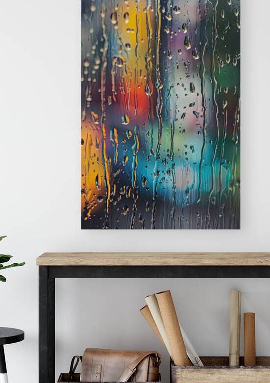 Chromatic Rain Streams 5H2N9Z 45 by Abstract Rebellion