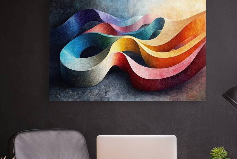 Chromatic Ribbons Flow 2Y9P3H 58 by Abstract Rebellion