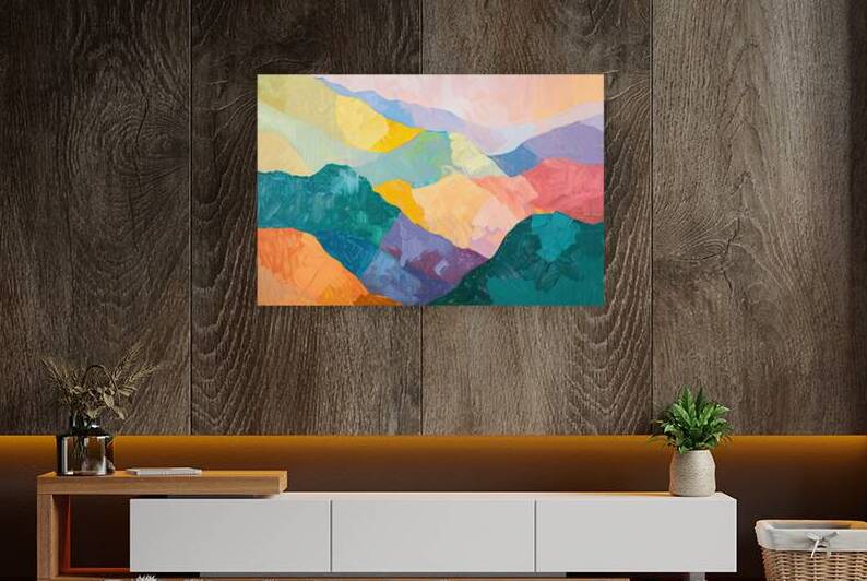 Chromatic Ridges H2N9P4 60 by Abstract Rebellion
