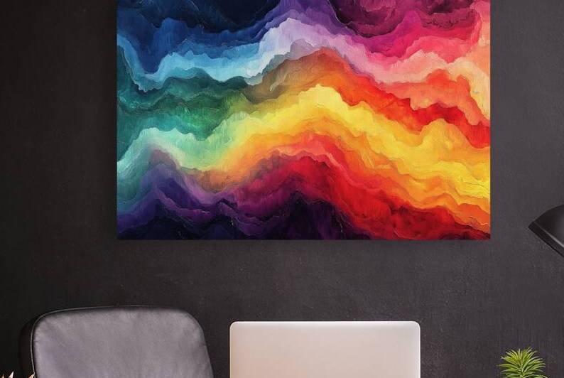 Chromatic Ridges 7P3N9H 62 by Abstract Rebellion