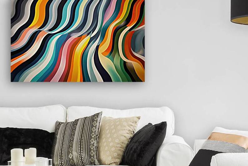 Chromatic Ripples 7H3N2Z 50 by Abstract Rebellion