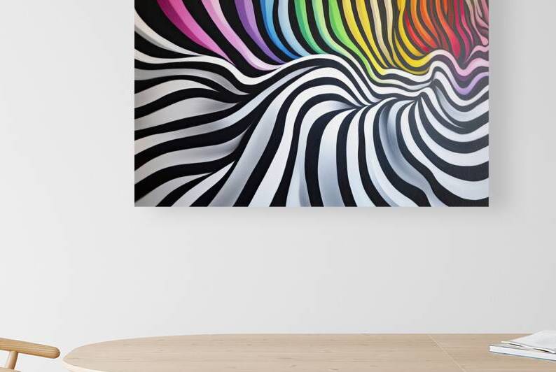 Chromatic Ripples 7P3H9N 60 by Abstract Rebellion