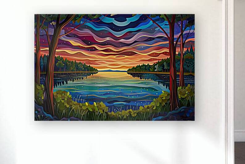 Chromatic Ripples H92PNZ 50 by Abstract Rebellion