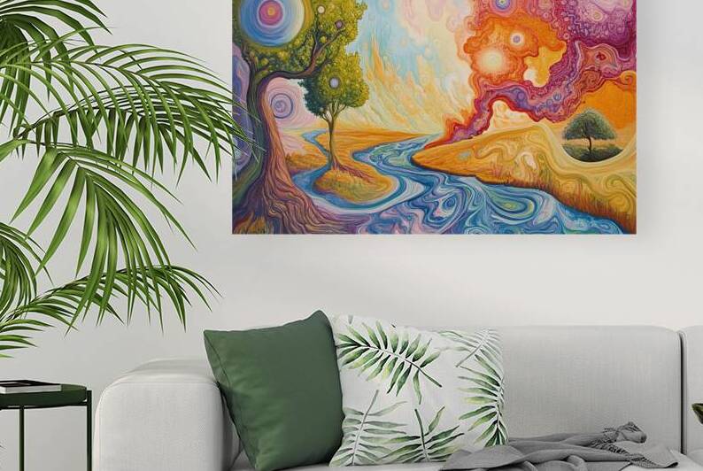 Chromatic River Flows H9P4N2 60 by Abstract Rebellion