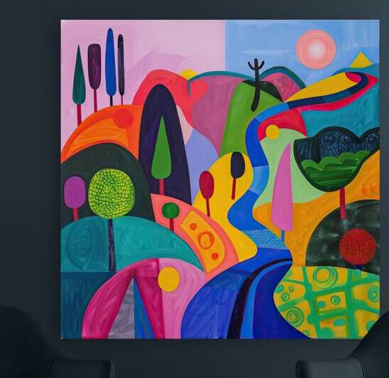 Chromatic River Flows Y9H4N2 52 by Abstract Rebellion