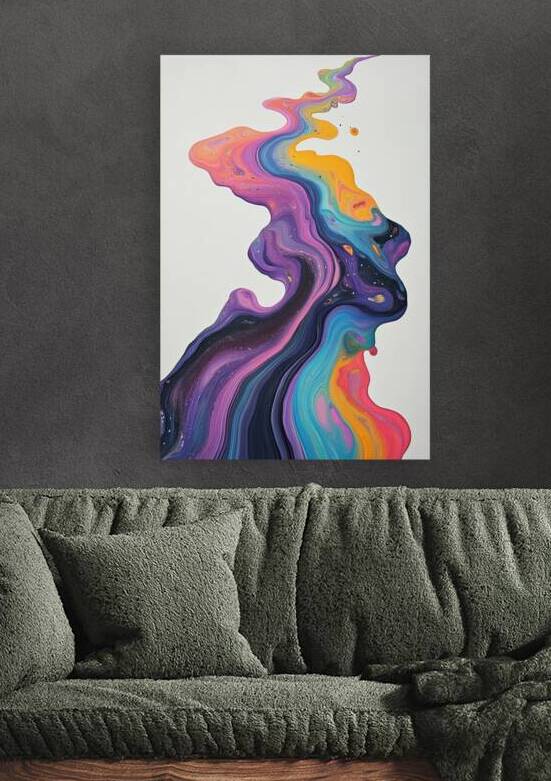 Chromatic River Flow 2H9N3Z 55 by Abstract Rebellion