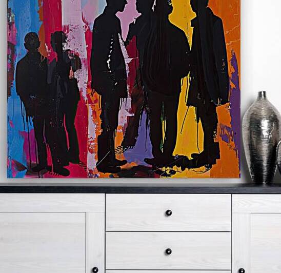 Chromatic Silhouettes H3N9P2 58 by Abstract Rebellion