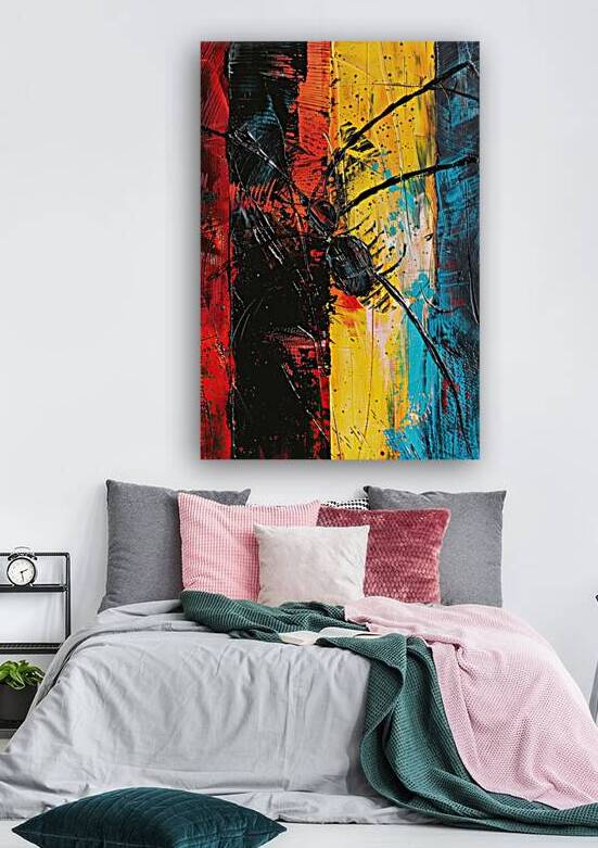 Chromatic Spider Web H3N9B2 48 by Abstract Rebellion