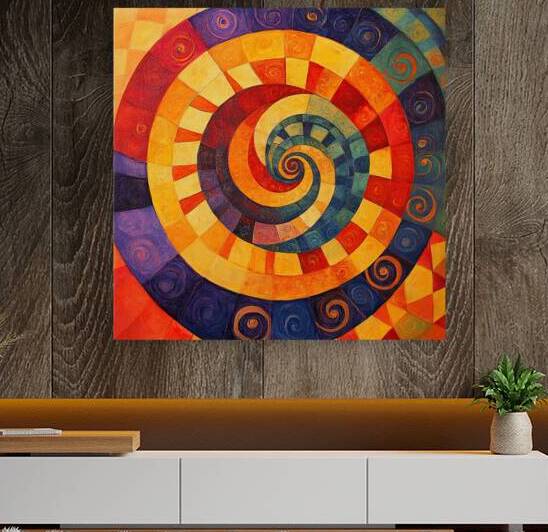Chromatic Spiral Ascension J39D2H 57 by Abstract Rebellion
