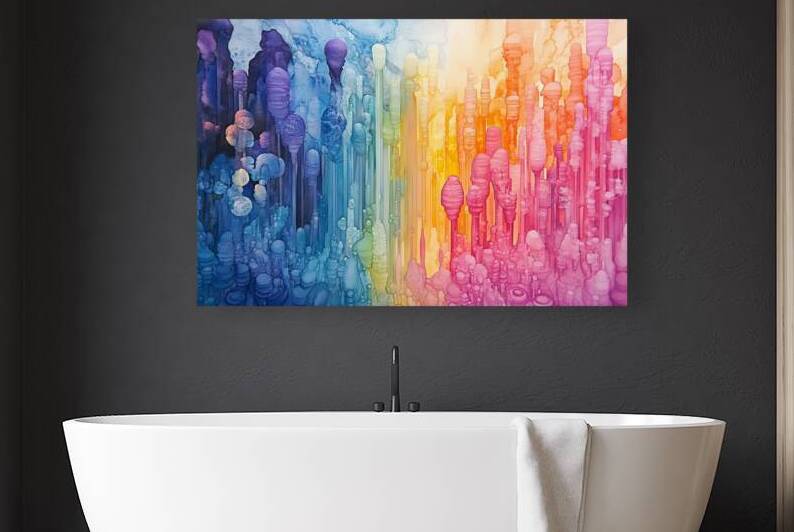 Chromatic Stalactites 7P3H9N 55 by Abstract Rebellion
