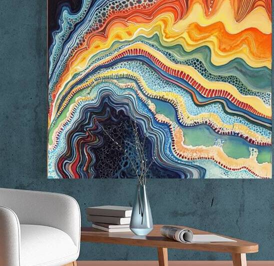 Chromatic Strata H9P4NZ 57 by Abstract Rebellion