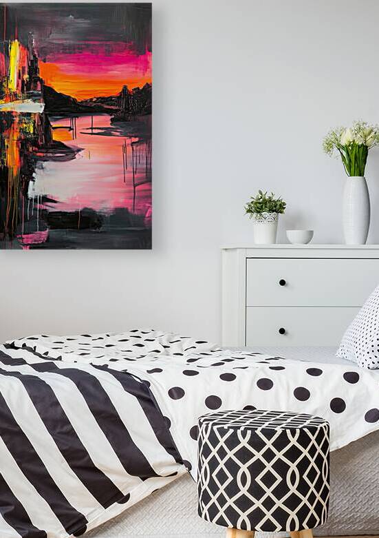 Chromatic Sunset City 7H3N92 55 by Abstract Rebellion
