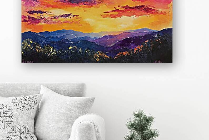 Chromatic Sunset Vista H2N9P2 55 by Abstract Rebellion