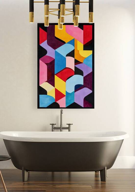 Chromatic Tessellation H9P4N2 64 by Abstract Rebellion
