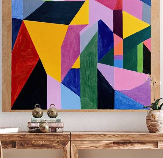 Chromatic Tessellation H9P4N2 63 by Abstract Rebellion