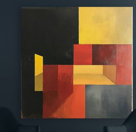 Chromatic Tetris 48H9N2 50 by Abstract Rebellion